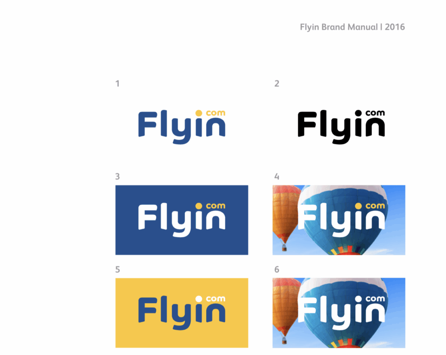 Flyin Corporate Identity